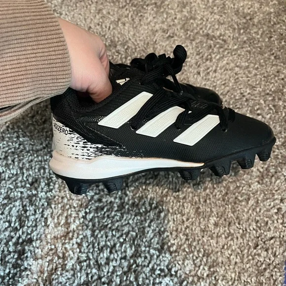 Adidas Adizero Kids Baseball Cleats Size 10K - Picture 4 of 7